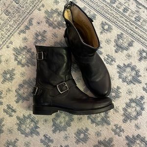 Frye harness boots, EUC, 9